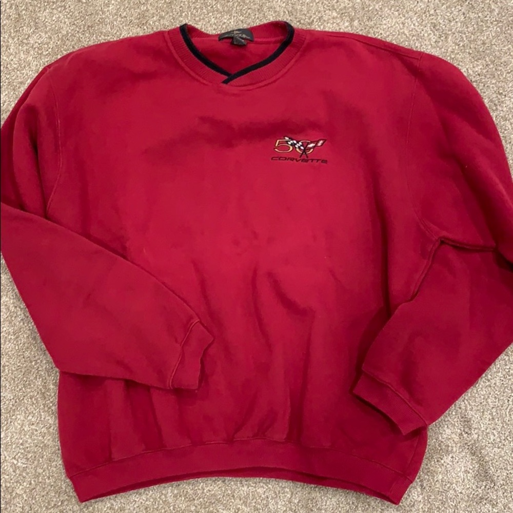 Corvette mens xl sweater